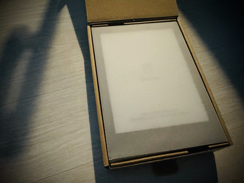 이북리더(김정은 X, E-Book Reader) 크레마 페블(Crema Pebble) 사용기 4 크레마 페블 개봉