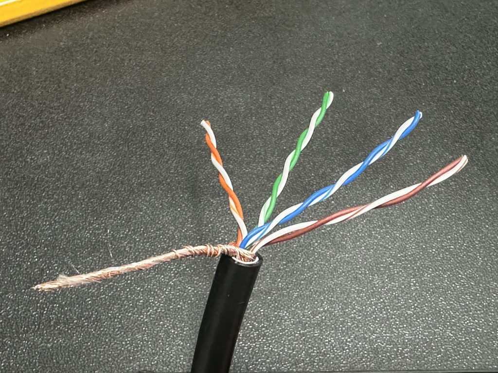 랜 케이블(이더넷 케이블) 만들기 (RJ45, UTP, STP) 13 STP Cable S
