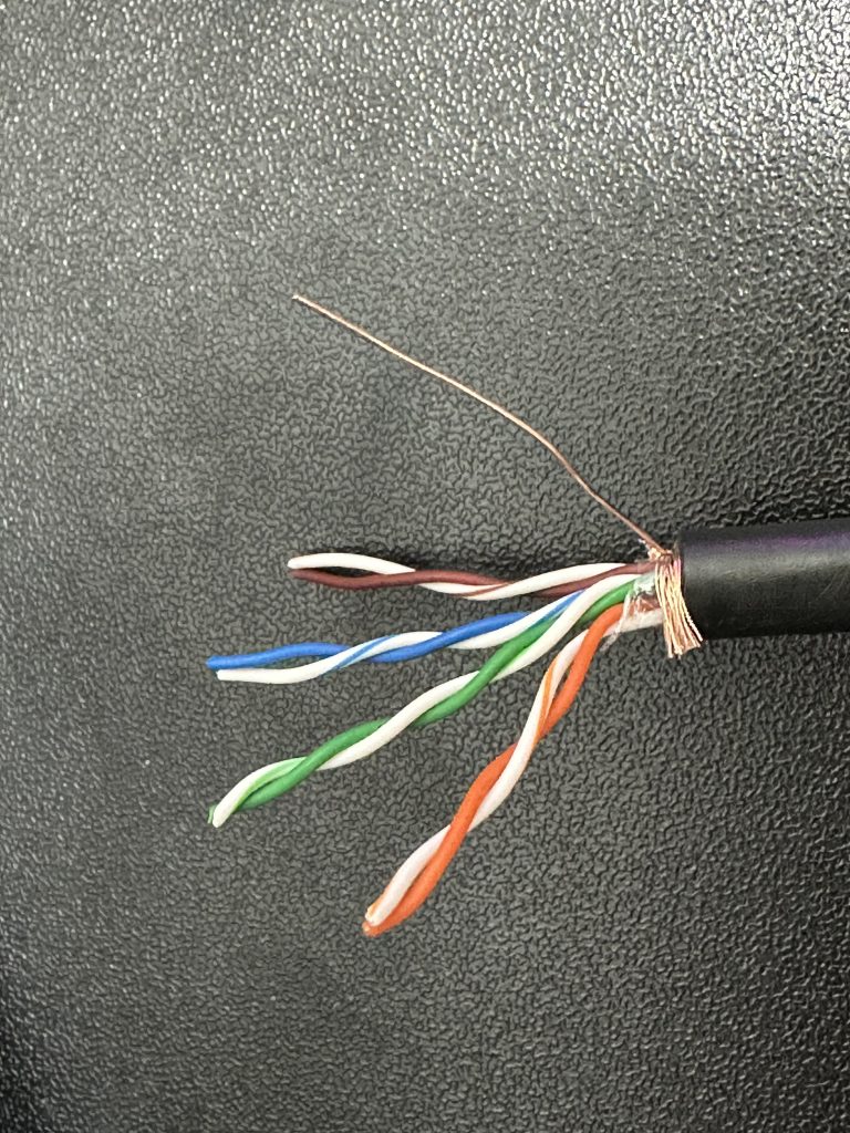 랜 케이블(이더넷 케이블) 만들기 (RJ45, UTP, STP) 12 STP Cable